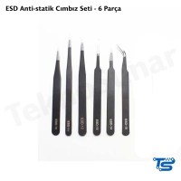 ESD Anti-statik Cımbız Seti - 6 Parça